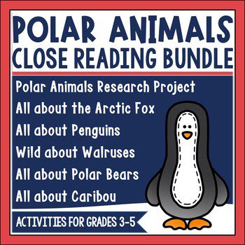 These close reading sets include before, during and after materials to address schema, vocabulary, text dependent questioning, and application of what students learn for each animal. They work very well for small group guided reading or for differentiated group research. Students read for a different purpose each day and have a new article for annotation and marking. Students can begin with the close reading set for an assigned animal and continue researching to complete the paper bag mini book as a culminating activity. original-1662723-1-9537882