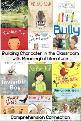 This post includes a large collection of character building text recommendations as well as lesson freebies for many of them. Read to learn how each can be used. This post includes a large collection of character building text recommendations as well as lesson freebies for many of them. Read to learn how each can be used.