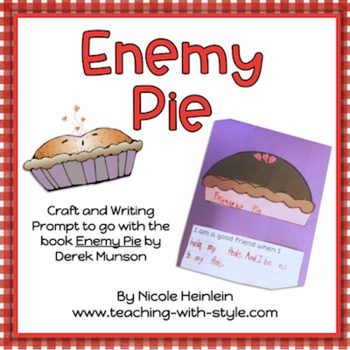 This freebie includes a writing prompt and craft to help your students reflect on the message of the story! • First, read the book. • Discuss how the main characters change throughout the story from friends to enemies • Then, brainstorm ways your students are good friends to others • Last, create the friendship pie craft and write out their ideas This activity would be perfect for a whole class counseling session, learning about character traits and behavior expectations, or even an easy writing lesson for sub plans. original-3700977-1-3650870